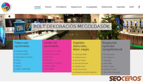 printprodukcio.hu desktop náhled obrázku