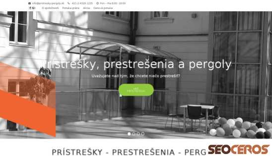 pristresky-pergoly.sk desktop náhľad obrázku