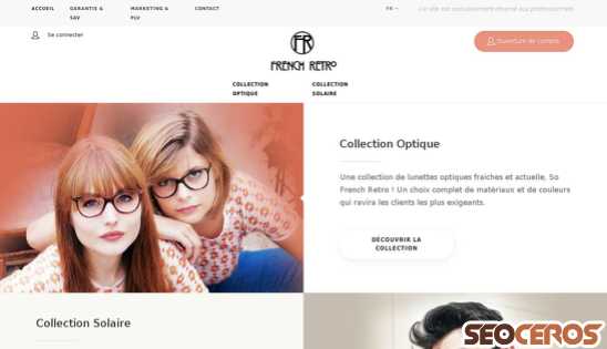 pro.frenchretro.com/fr desktop előnézeti kép