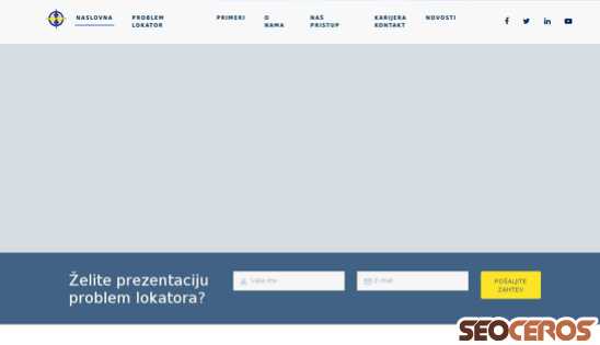 problem-lokator.profectum.rs desktop náhľad obrázku