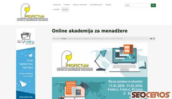 profectum.rs/eclass/online-akademija-za-menadzere.html desktop Vorschau