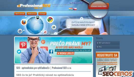 professionalseo.sk desktop előnézeti kép