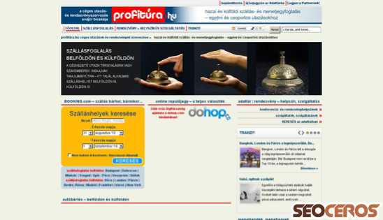 profitura.hu desktop náhľad obrázku