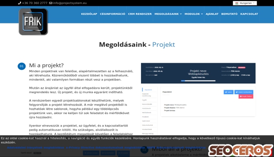 projectsystem.eu/megoldasaink/projekt desktop Vorschau