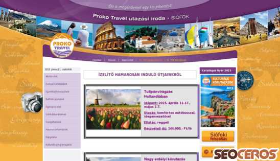 prokosio.hu desktop náhled obrázku