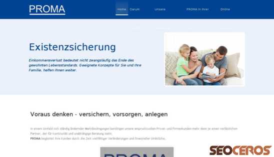 proma-vm.de desktop náhľad obrázku