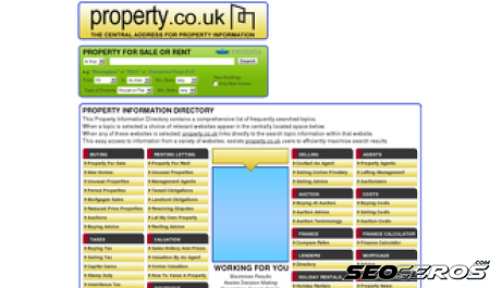 property.co.uk desktop Vista previa