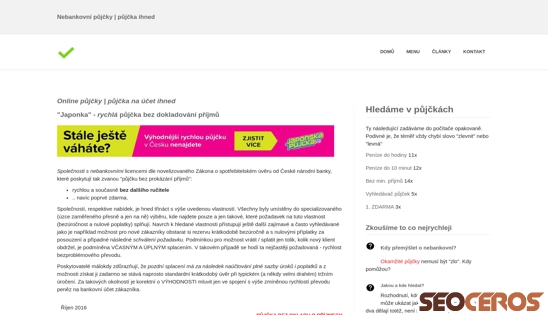 pujcky-pujcka-ihned.cz/pujcky-2-archiv.html desktop náhled obrázku