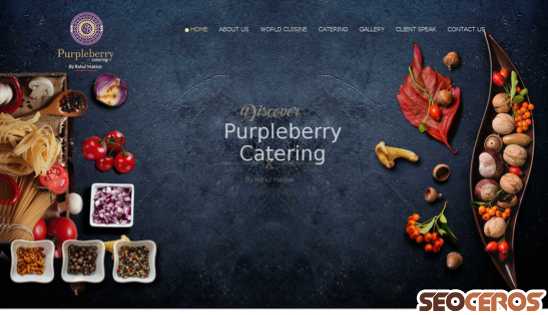purpleberry.co.in desktop előnézeti kép