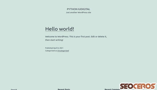 python-iudigital.scienceontheweb.net desktop obraz podglądowy