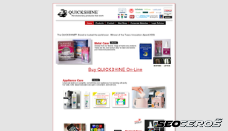 quickshine.co.uk desktop náhled obrázku