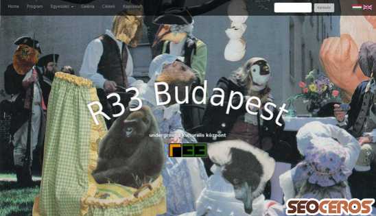 r33.hu desktop előnézeti kép