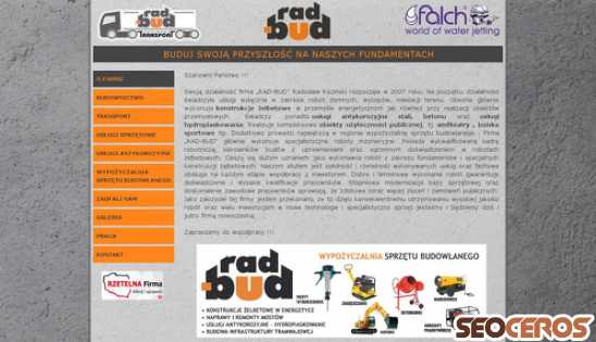 radbudradomsko.pl desktop előnézeti kép
