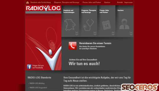 radio-log.de desktop obraz podglądowy