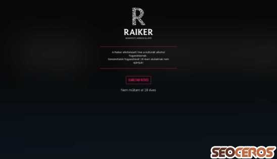 raiker.hu desktop náhľad obrázku