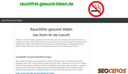 rauchfrei-gesund-leben.de desktop náhľad obrázku