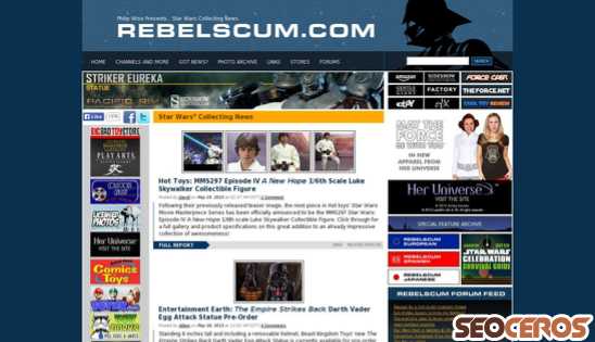 rebelscum.com desktop preview