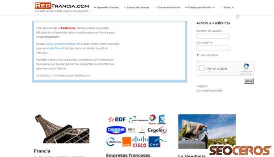 redfrancia.com desktop náhled obrázku