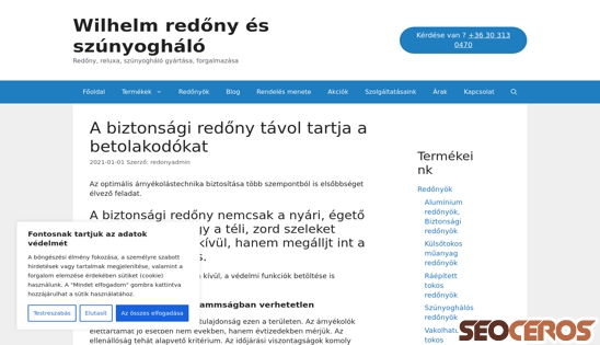 redonynet.com/a-biztonsagi-redony-tavol-tartja-a-betolakodokat desktop náhľad obrázku