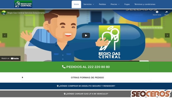 regiogascentral.mx desktop náhľad obrázku