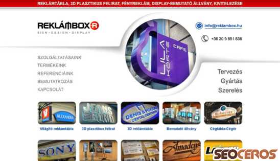 reklambox.hu desktop náhľad obrázku