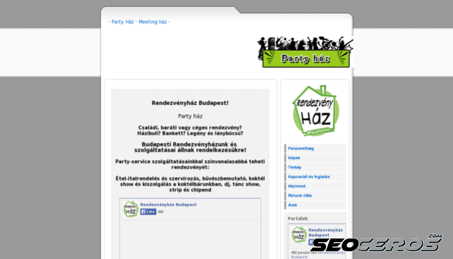 rendezvenyhaz-bp.hu desktop Vista previa