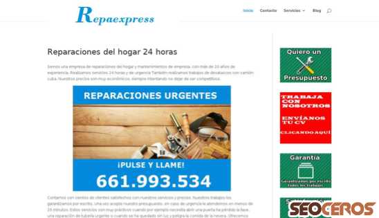 repaexpress.com desktop náhled obrázku