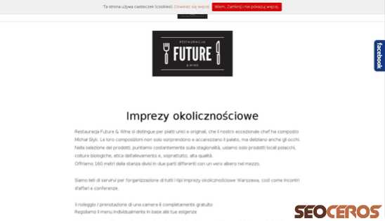 restauracjafuture.pl/it/imprezy-okolicznosciowe-it desktop 미리보기