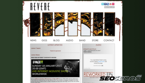 revereonline.co.uk desktop náhľad obrázku