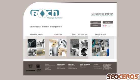 rochmecanique.fr desktop preview