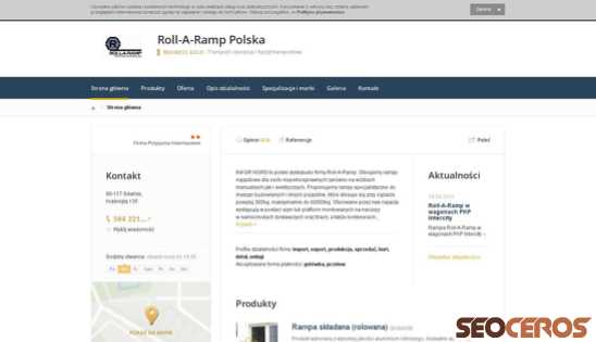 rollaramp.pl desktop Vorschau