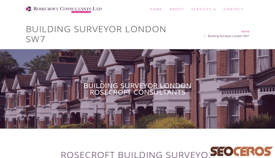 rosecroftconsultants.com/building-surveyor-london-sw7 desktop Vorschau