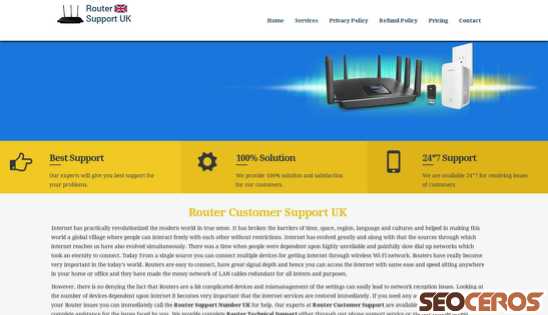 routersupport.co.uk desktop previzualizare