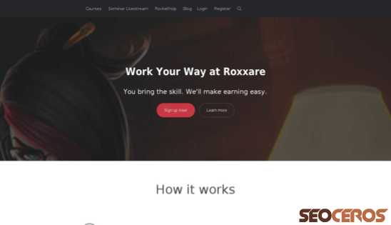 roxxare.com/become-a-coach desktop preview