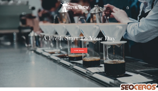 royal-brew.com desktop náhled obrázku