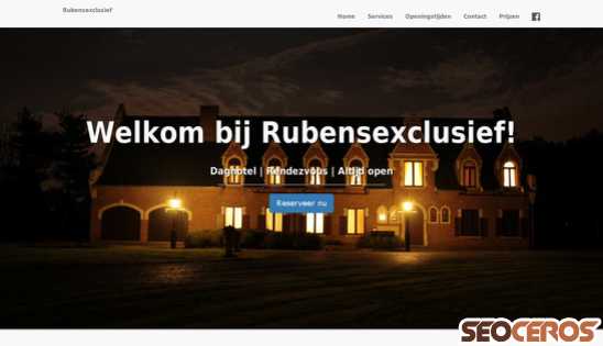 rubensexclusief.be desktop preview