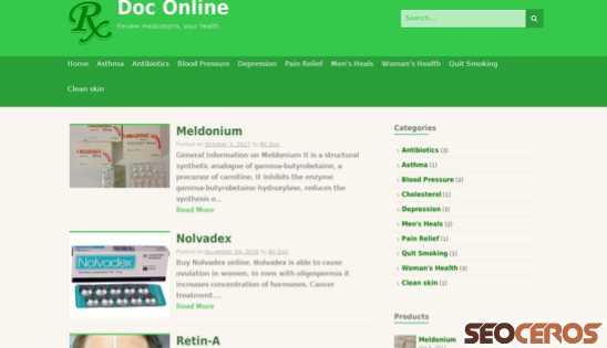 rxdoc.online desktop előnézeti kép