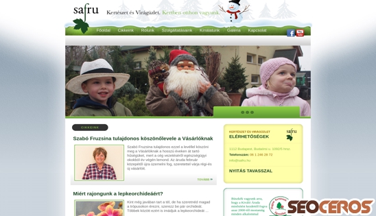 safru.hu desktop előnézeti kép