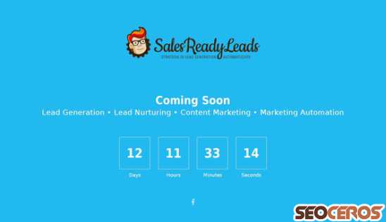 salesreadyleads.it desktop förhandsvisning