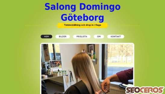 salongdomingo.se desktop előnézeti kép