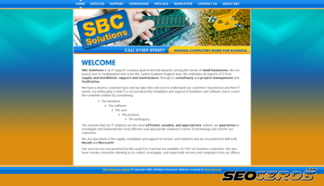 sbc-solutions.co.uk desktop preview