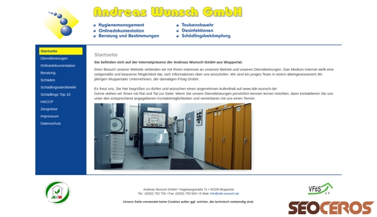 sbk-wunsch.de desktop előnézeti kép