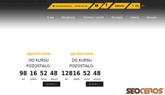 sbkschool.pl desktop anteprima