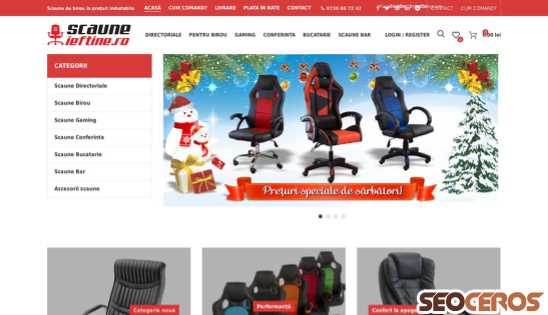 scaune-ieftine.ro desktop előnézeti kép