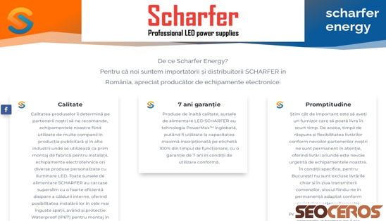 scharfer.ro desktop preview
