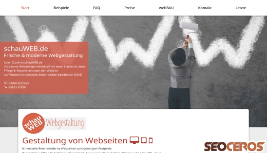 schauweb.de desktop obraz podglądowy