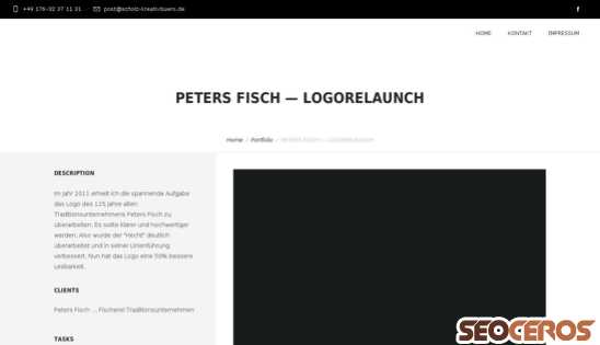 scholz-kreativbuero.de/?my-product=peters-fisch-logorelaunch desktop anteprima