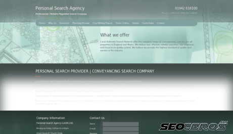 searchorsurvey.co.uk desktop förhandsvisning