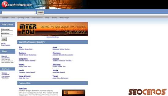 searchtheweb.com desktop előnézeti kép