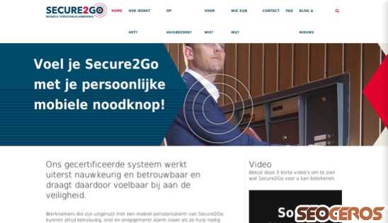 secure2go.nl desktop prikaz slike